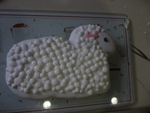 lamb figolla decorating