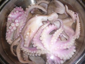 octopus in water
