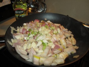 coarsely chopped onion